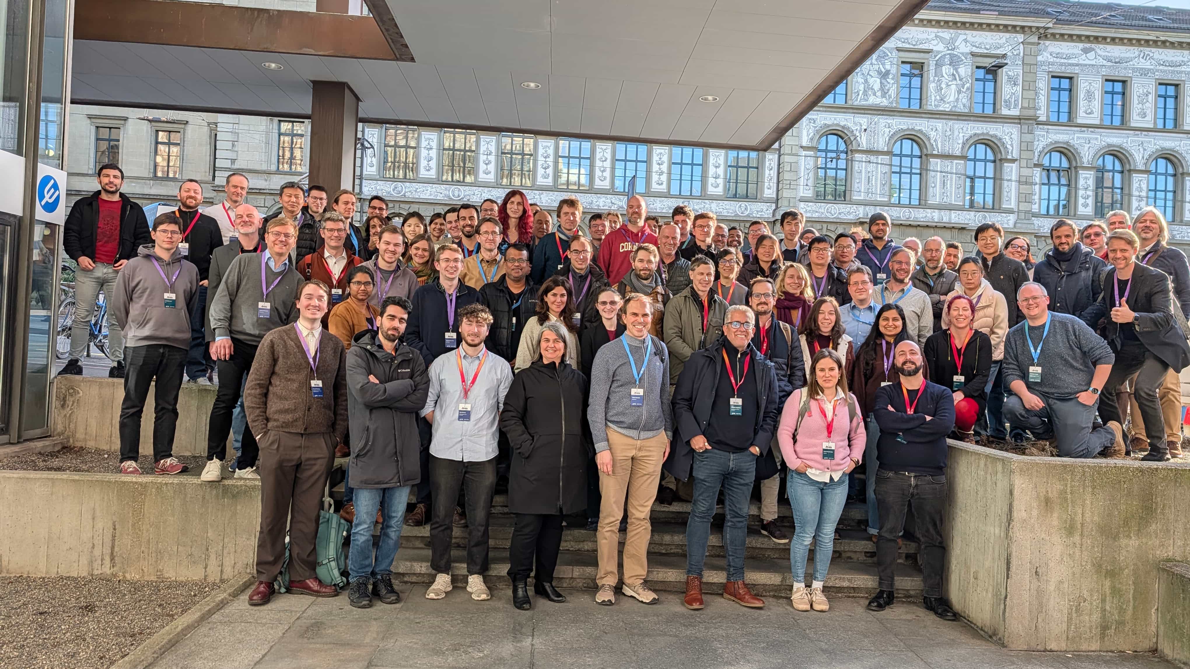 HiZPAD attendees in a group photo